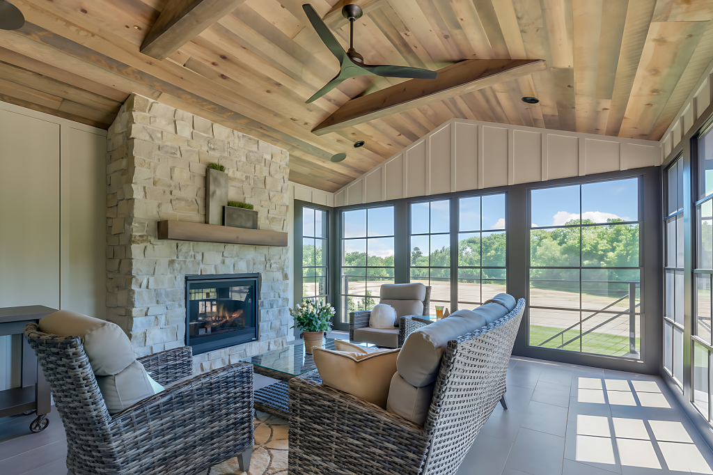 four season room over a deck