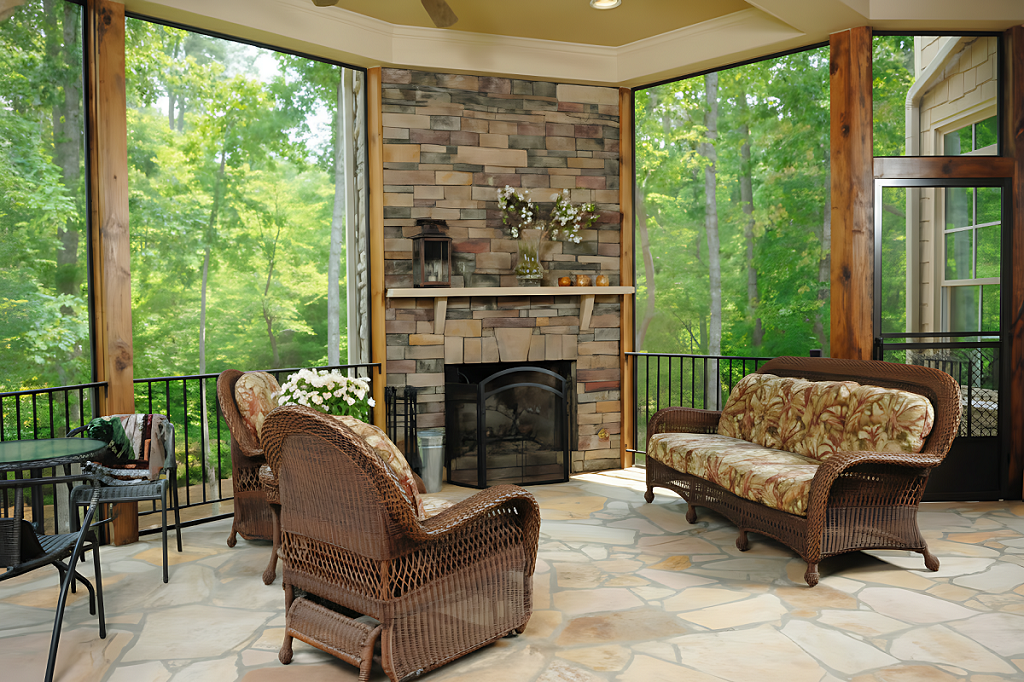 four season room over a deck